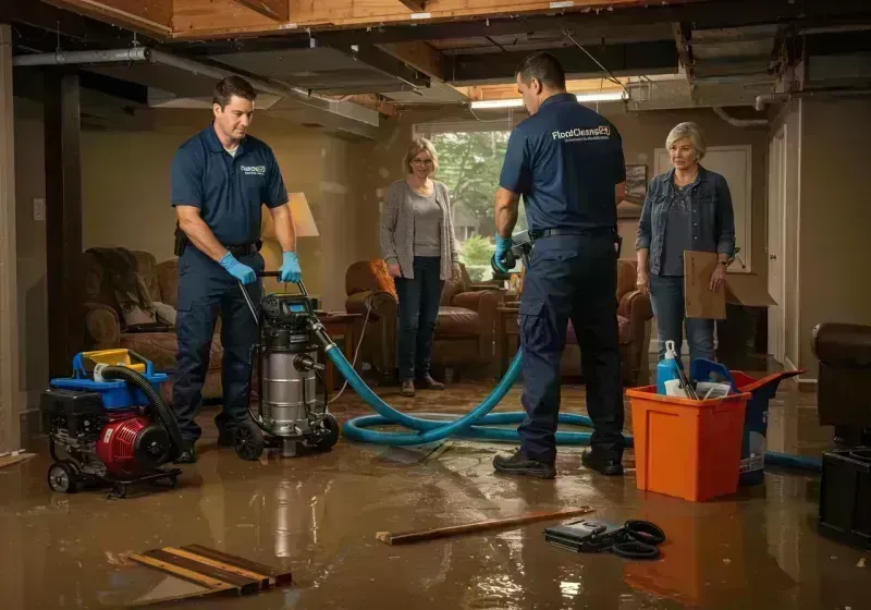 Basement Water Extraction and Removal Techniques process in McAlmont, AR